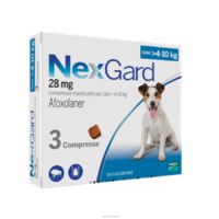 NEXGARD*3CPR 4-10KG 28,3MG