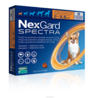 nexgard spectra 2-3,5kg 3 compresse