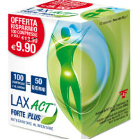 LAX ACT FORTE PLUS - 100 compresse