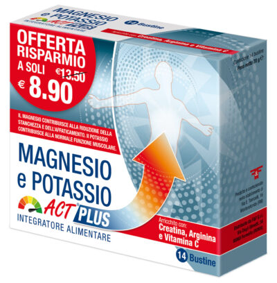 MAGNESIO POTASSIO ACT PLUS - 14 bustine