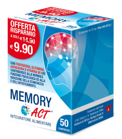 MEMORY ACT - 50 compresse