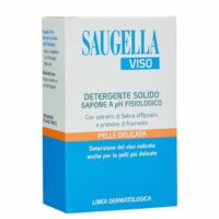 SAUGELLA VISO DETERGENTE SOLIDO SAPONE PH FISIOLOGICO PELLE DELICATA - 100 G