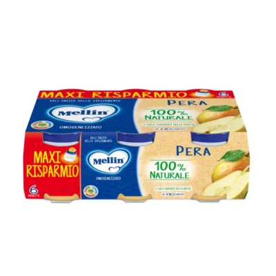 MELLIN OMOGENEIZZATO PERA– 6X100 g