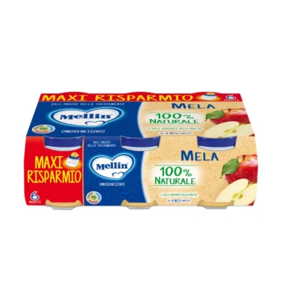 MELLIN OMOGENEIZZATO MELA - 6X100 g