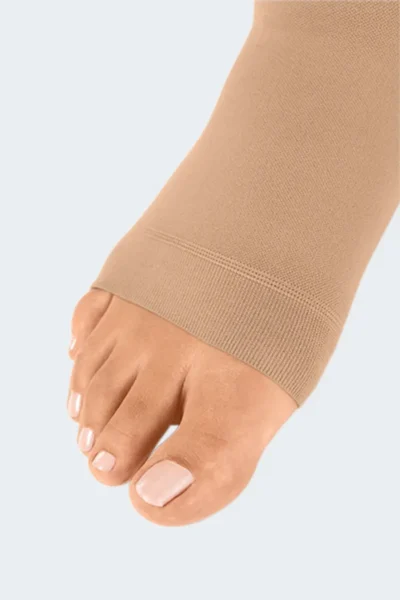 Medi Cotton collant corto punta aperta - ccl2 - misura VII - colore caramello