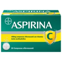 Aspirina C Antinfiammatorio Antidolorifico per Influenza Raffreddore e febbre con Vitamina C - 20 Compresse