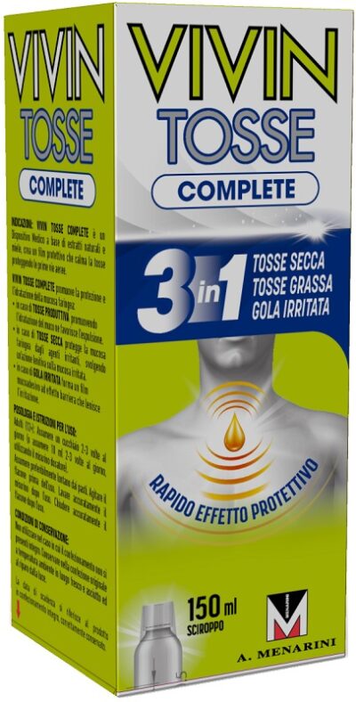 VIVIN TOSSE COMPLETE - Flacone da 150 ml