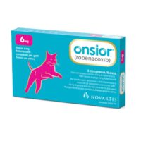 ONSIOR 6 MG 6 COMPRESSE PER GATTI