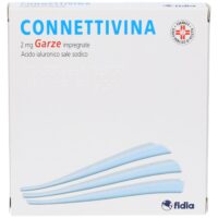 CONNETTIVINA Garze impregnate 2 mg - 10x10 cm