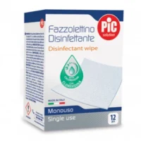 Pic Solution Fazzolettini Disinfettanti - 12 Pezzi