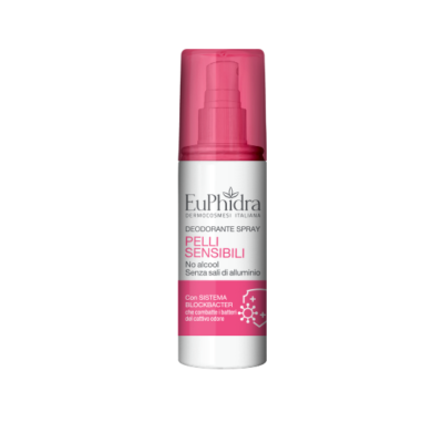 EUPHIDRA DEO SPRAY PELLI SENSIBILI - 2 PEZZI DA 100 ML
