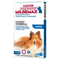 MILBEMAX BLU - 2 Compresse MASTICABILI PER CANI