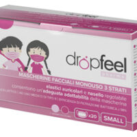 DROPFEEL MASCHERINA PEDIATRICA TIPO II - 20 MASCHERINE FUCSIA