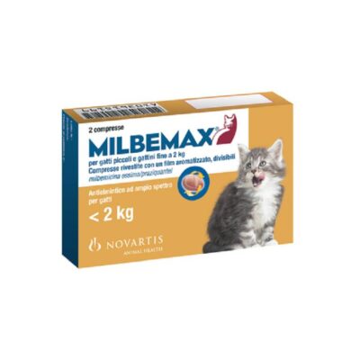 MILBEMAX GIALLO - 2 Compresse per gattini