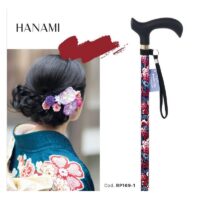 Bastone in alluminio fantasia con manico Derby in ABS e TPR – Brio -  Hanami