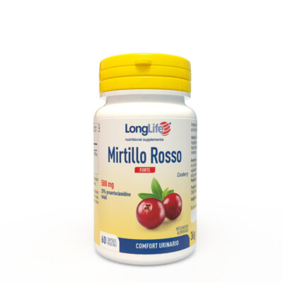 Longlife Mirtillo Rosso Forte - 60 capsule