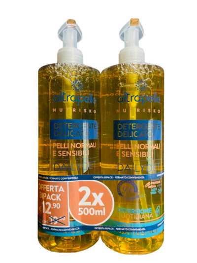 Altrapelle NUTRISKO – Detergente Delicato BIPACCO 2 X 500 ML