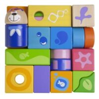 Chicco Gioco Set 23 Pezzi Cubetti Linea Wood