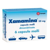 XAMAMINA MAL DI VIAGGIO 50 mg 6 capsule molli