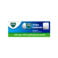 VICKS INALANTE*1 bastoncino nasale 415,4 mg + 415,4 mg