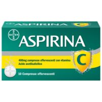 ASPIRINA C*10 cpr effervescenti 400 mg + 240 mg con vitaminaC