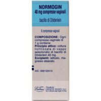 NORMOGIN*6 compresse vaginali 40 mg