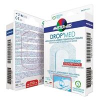 Master Aid Drop med - compressa autoadesiva Dermoattiva 10X8 Cm Confezione 5 Pezzi